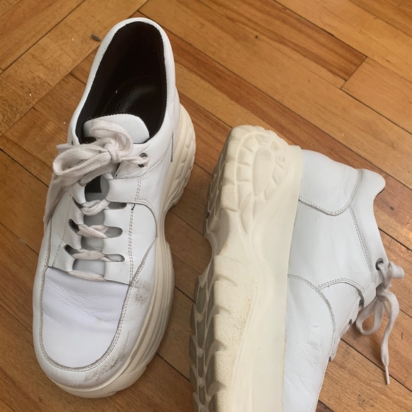 L’intervalle platform white leather sneakers - 40 - Picture 3 of 6